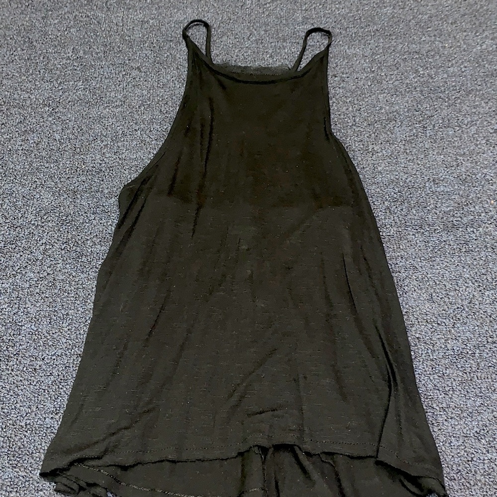 Racerfront Tank with Lace Detail